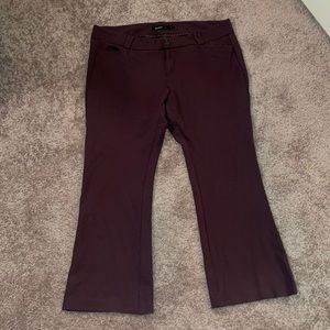 Torrid Brown Stretch Trouser - Size 22